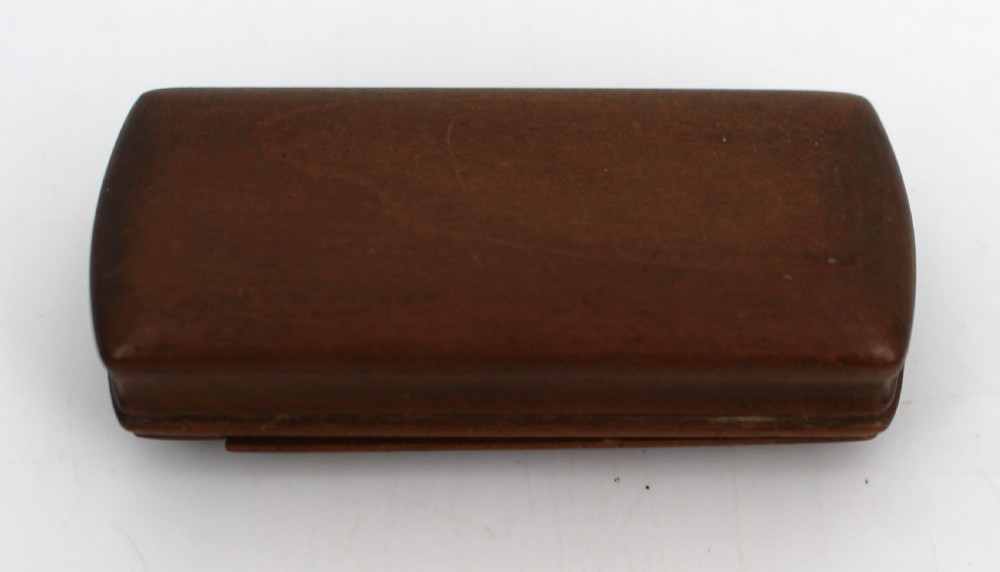 Carved Wooden Vesta Case, c.1880–1910 View II