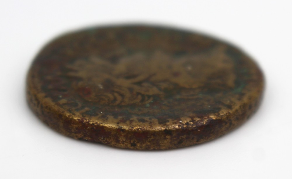 Early 2nd Century Roman Coin Sestertius of Emperor Trajan View V