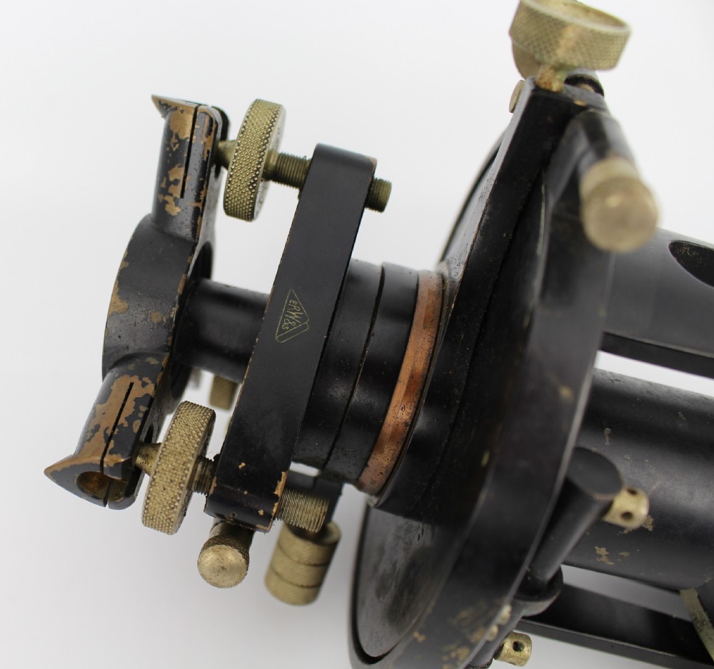 E.R. Watts & Son Theodolite in Original Case – Dated 1925 View VI