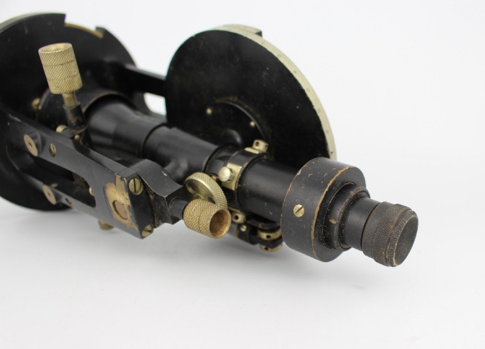 E.R. Watts & Son Theodolite in Original Case – Dated 1925 View VII