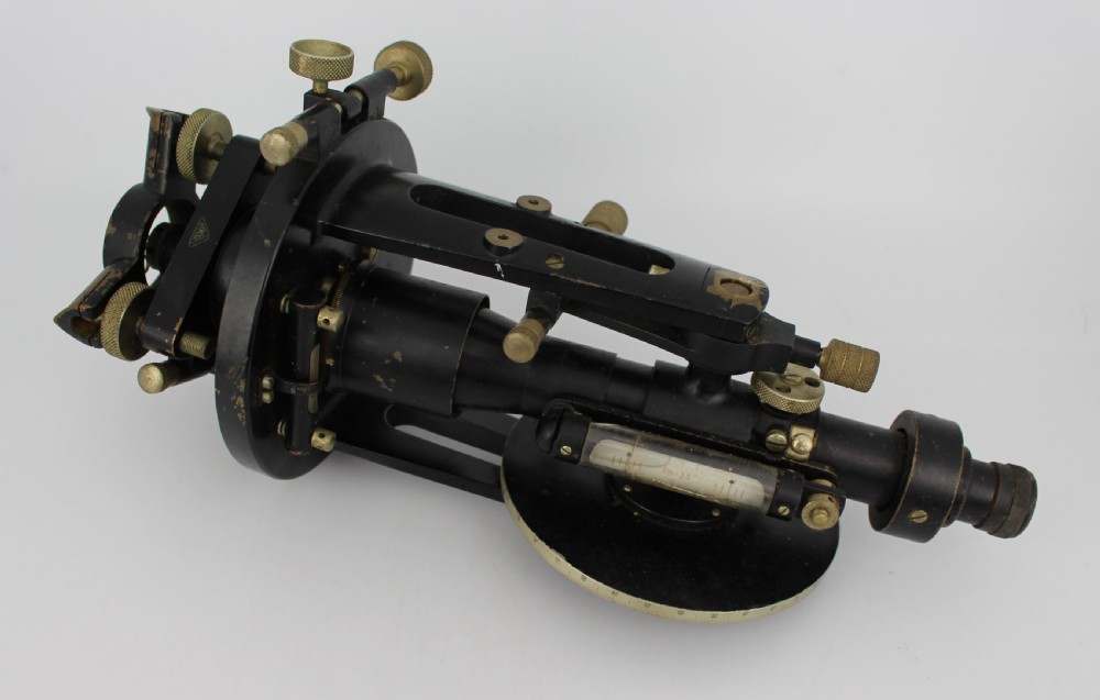 E.R. Watts & Son Theodolite in Original Case – Dated 1925 View VIII