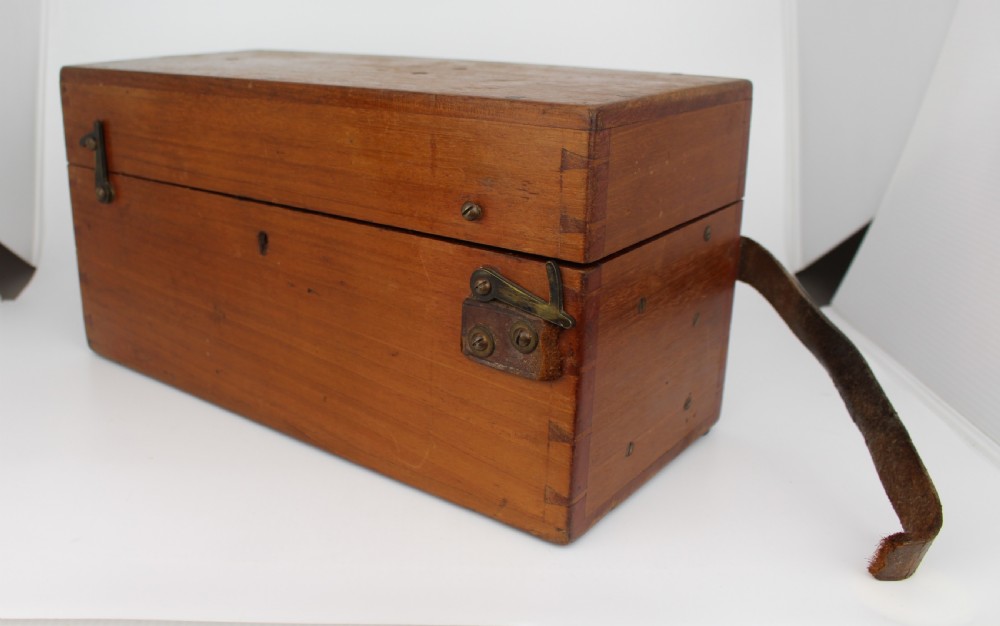 E.R. Watts & Son Theodolite in Original Case – Dated 1925 View XII