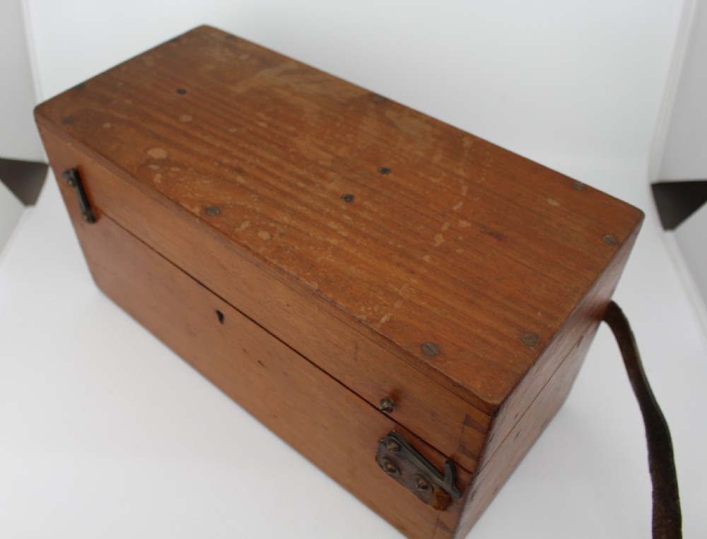 E.R. Watts & Son Theodolite in Original Case – Dated 1925 View XIV