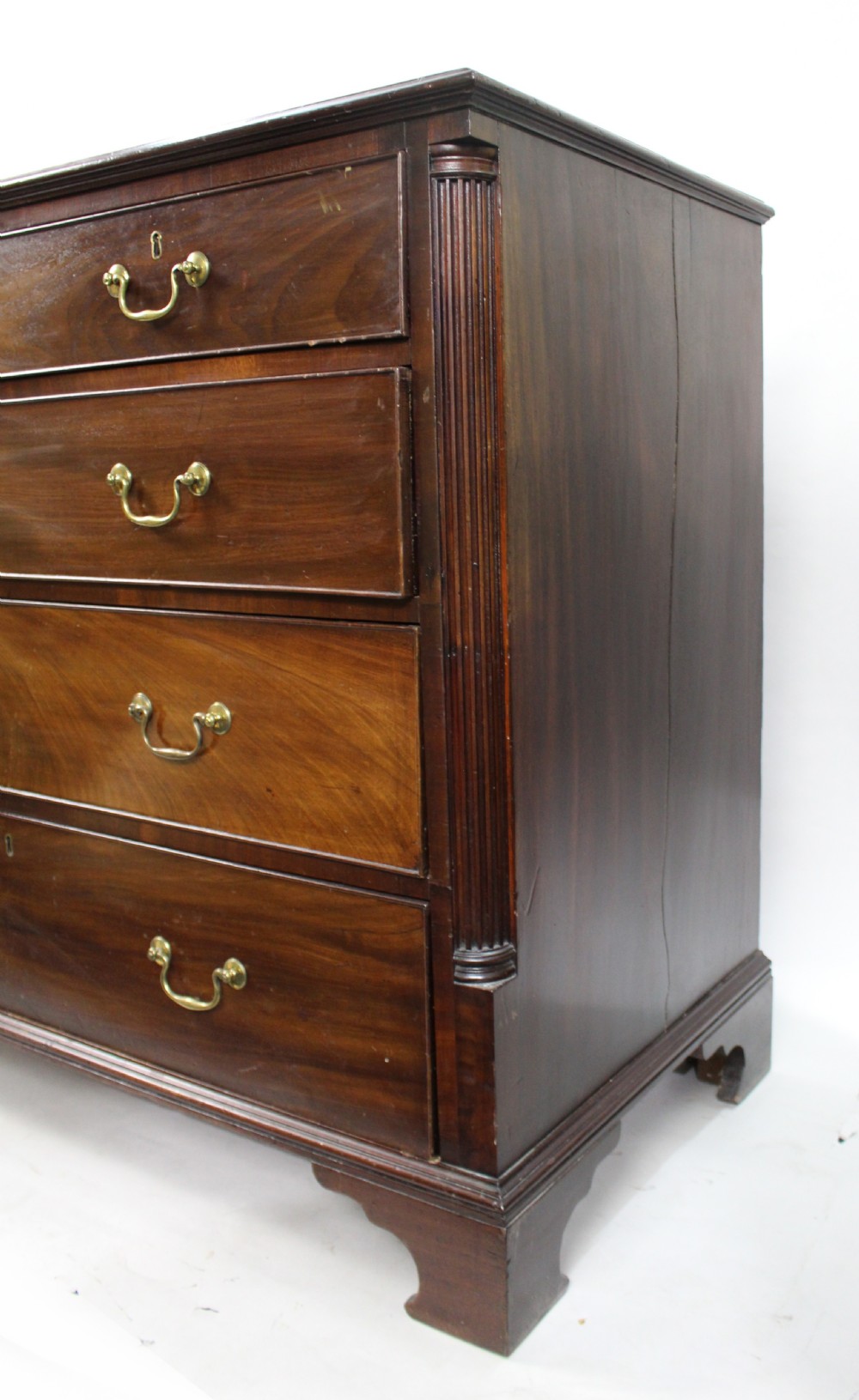 George III Cuban Mahogany Chest of Drawers c.1780 View VI