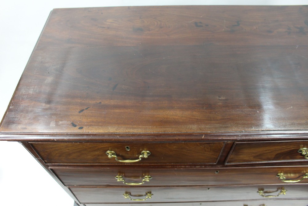 George III Cuban Mahogany Chest of Drawers c.1780 View VII
