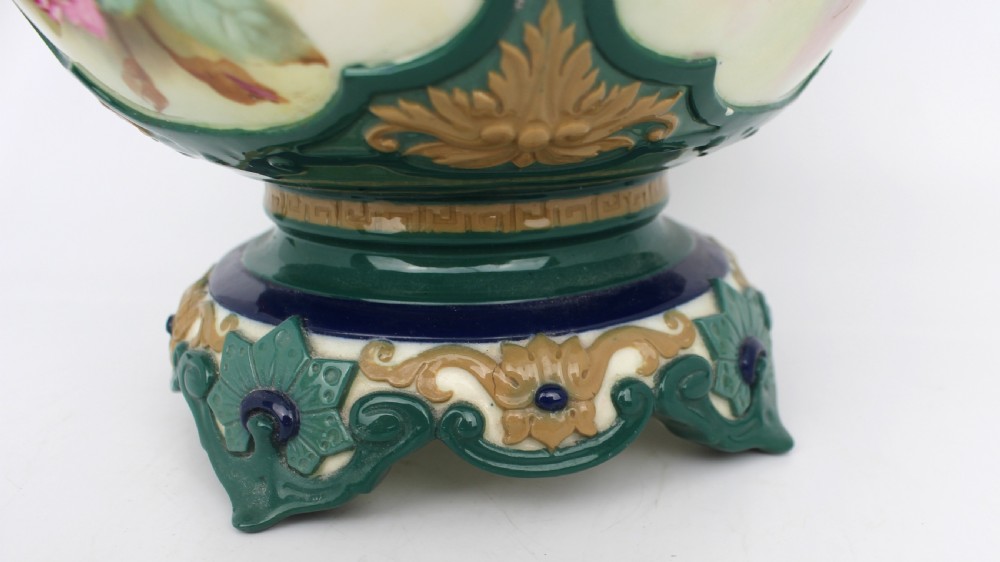 Large Royal Worcester Hadley Pot Pourri Vase, 1911 View X