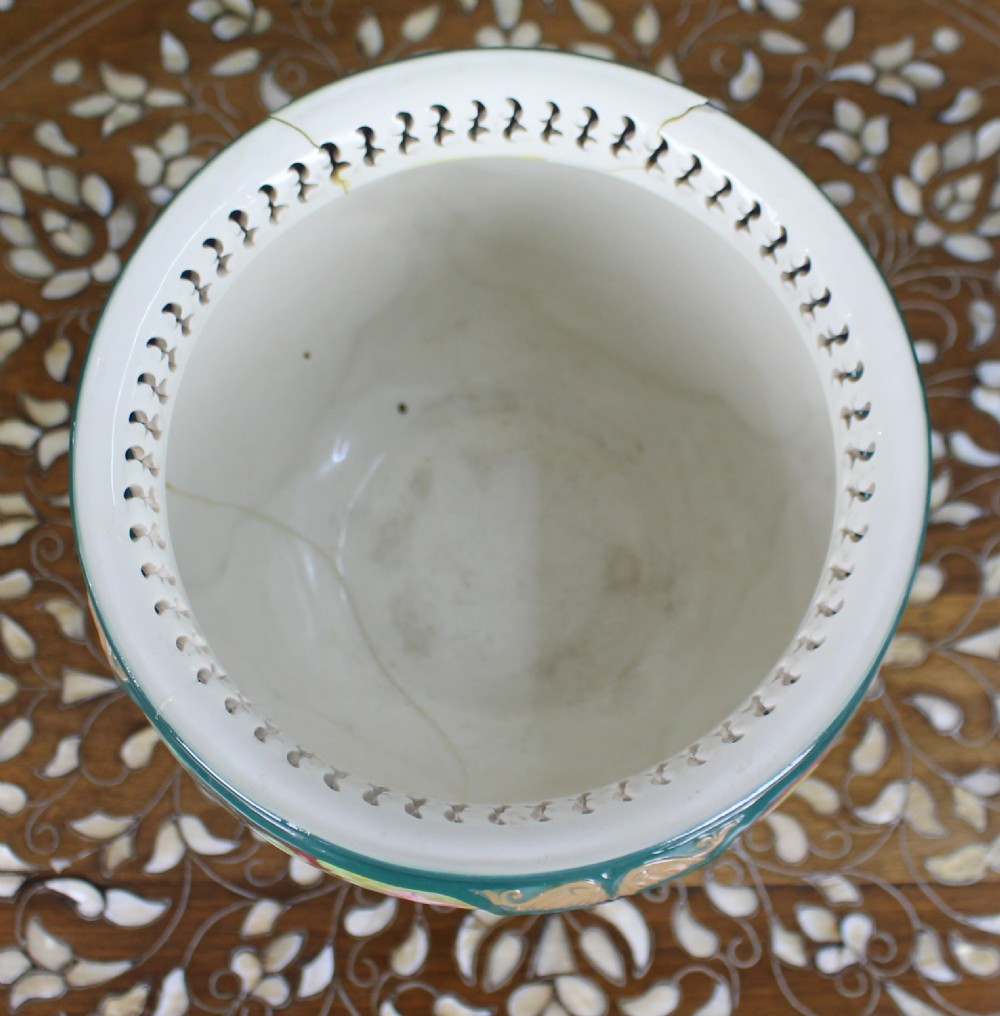 Large Royal Worcester Hadley Pot Pourri Vase, 1911 View XII