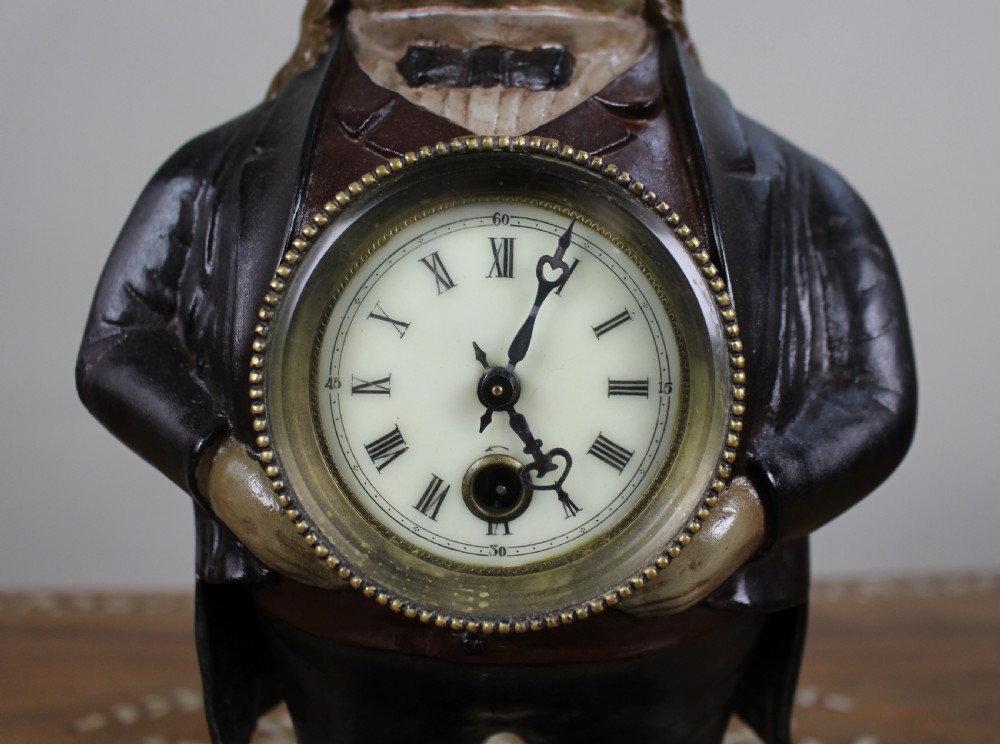 Bradley & Hubbard ‘John Bull’ Blinking Eye Clock – Pat. 1857 View II