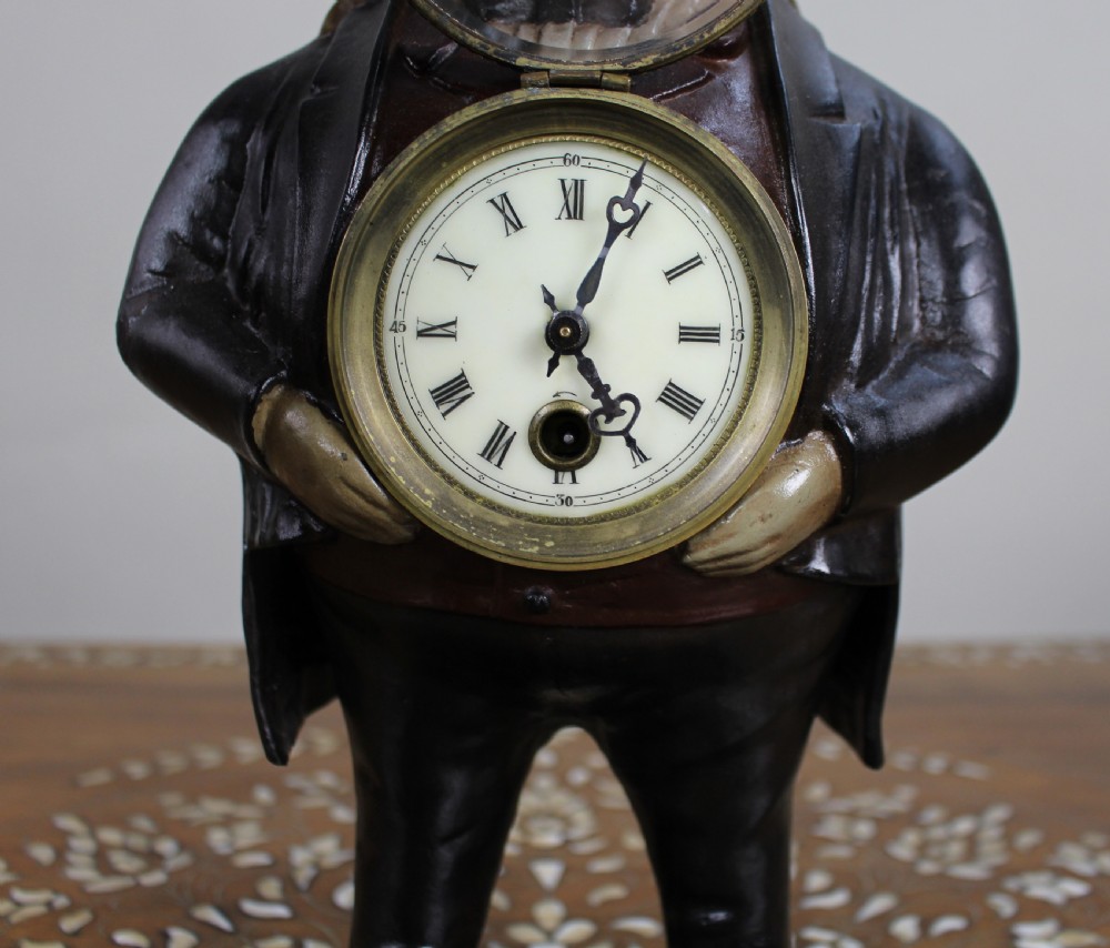Bradley & Hubbard ‘John Bull’ Blinking Eye Clock – Pat. 1857 View III