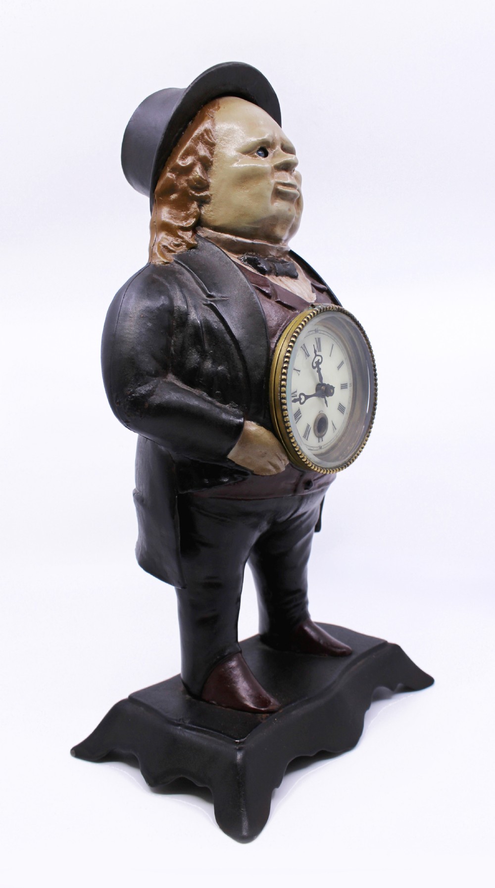 Bradley & Hubbard ‘John Bull’ Blinking Eye Clock – Pat. 1857 View VII