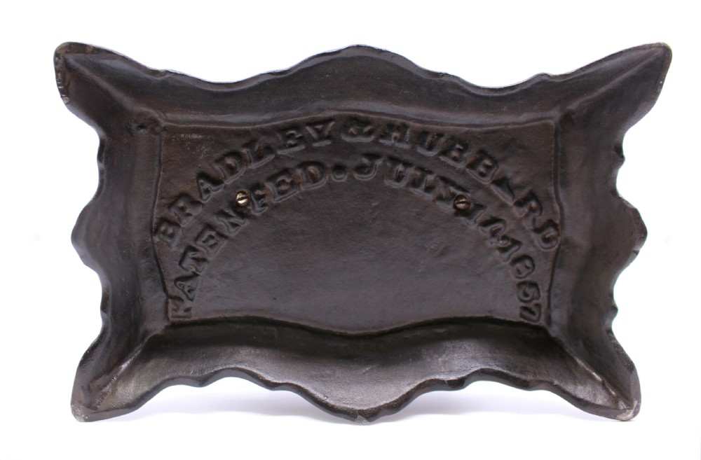 Bradley & Hubbard ‘John Bull’ Blinking Eye Clock – Pat. 1857 View IX