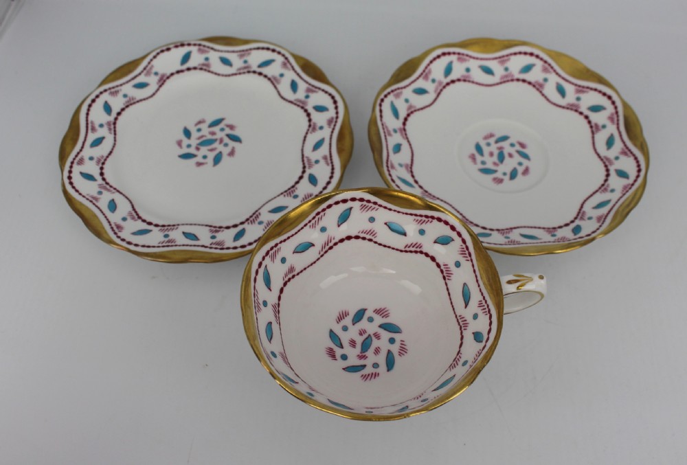 Set of 5 Grosvenor Jackson & Gosling Horentine Trios c.1910 View III