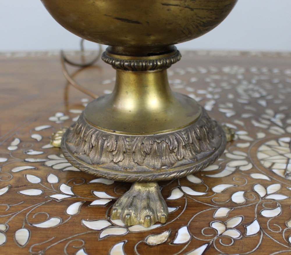 Pair of French Gilt Bronze Urn Lamps with Putti Reliefs, circa 1900 View V