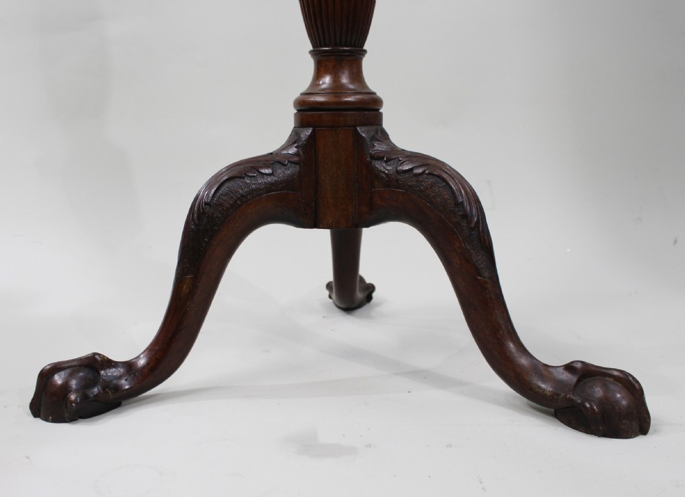 Antique Georgian Revival Mahogany Torchère Pedestal Stand View IX