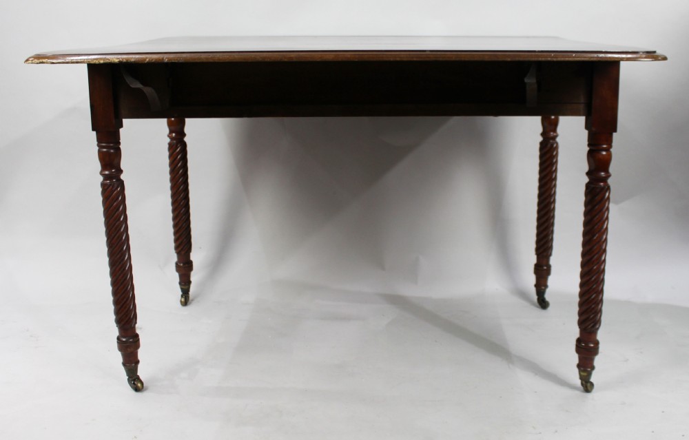 Victorian Mahogany Pembroke Table View V