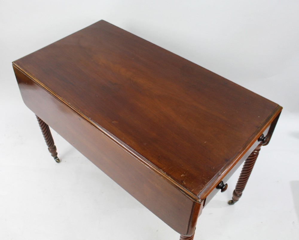Victorian Mahogany Pembroke Table View VII