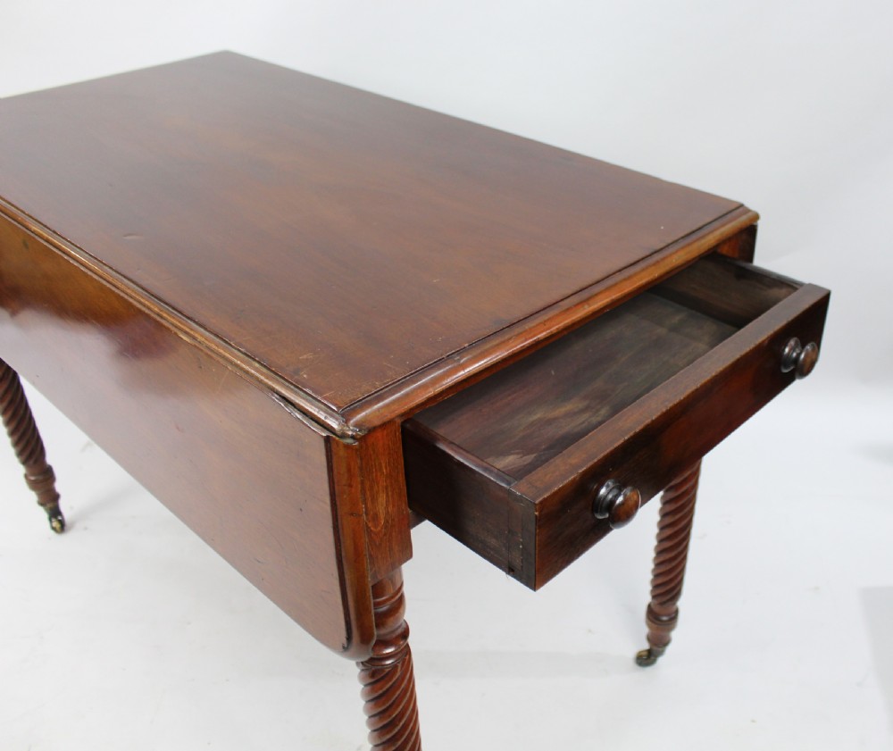 Victorian Mahogany Pembroke Table View IX