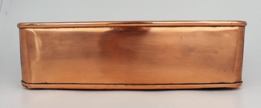 Antique Victorian Copper Jardinière with Brass Lion Mask Ring Handles, c.1890 View IV