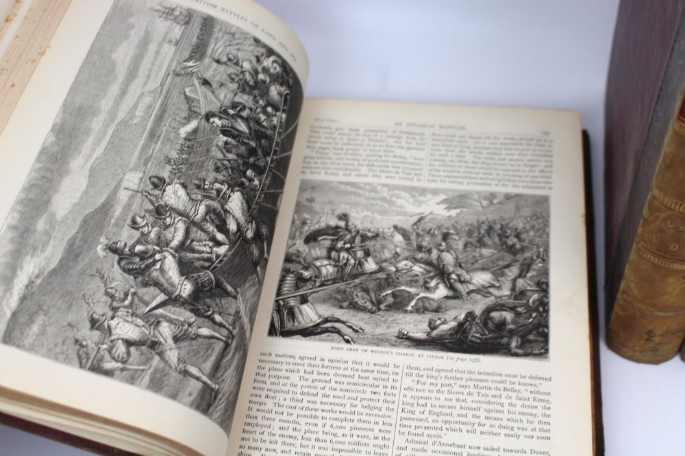 Books Three Volumes – British Battles on Land and Sea by James Grant, c.1870s View IX