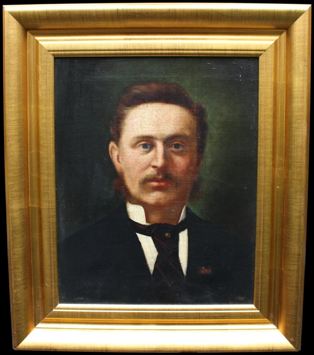 Portrait Painting of a Gentleman by George Frederick Harris (1855–1936)
