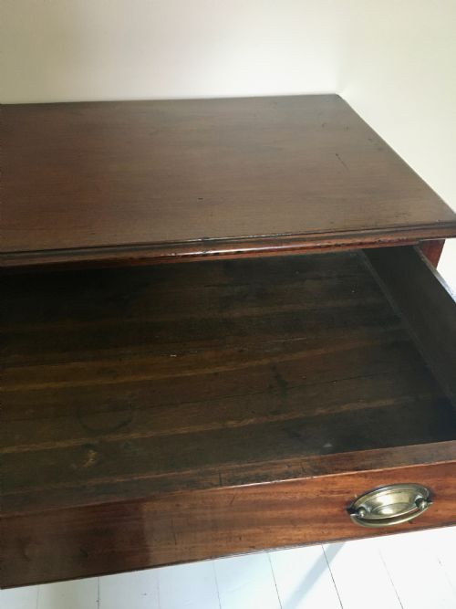 GEORGE III MAHOGANY SIDE TABLE - ADDITIONAL PHOTO 5