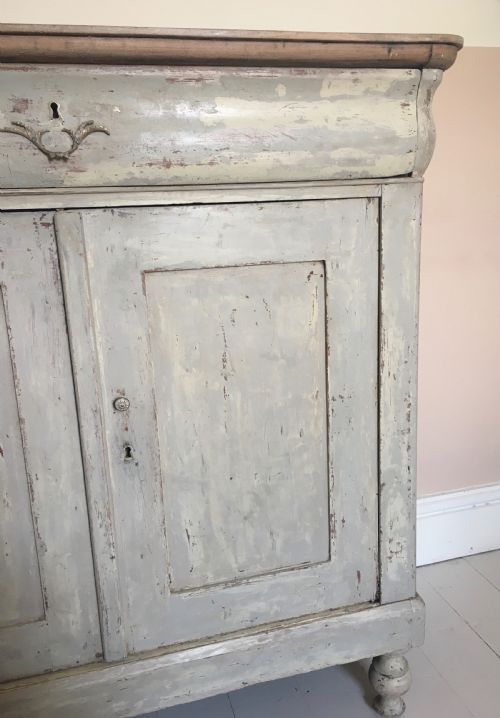 19TH CENTURY FRENCH PAINTED SIDEBOARD - ADDITIONAL PHOTO 3