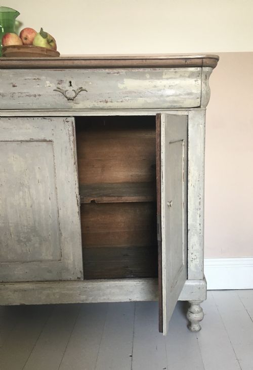 19TH CENTURY FRENCH PAINTED SIDEBOARD - ADDITIONAL PHOTO 4
