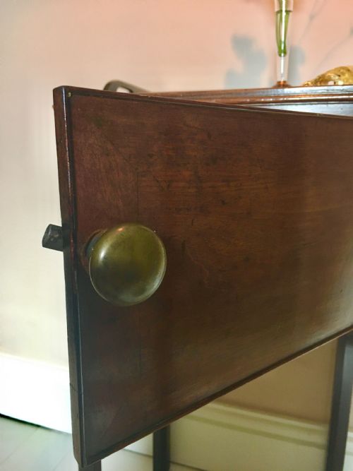 MAHOGANY BEDSIDE POT CUPBOARD - ADDITIONAL PHOTO 5