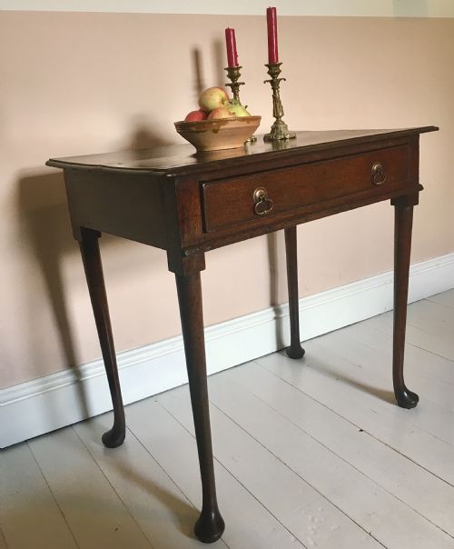 18TH CENTURY OAK SIDE TABLE - ADDITIONAL PHOTO 4