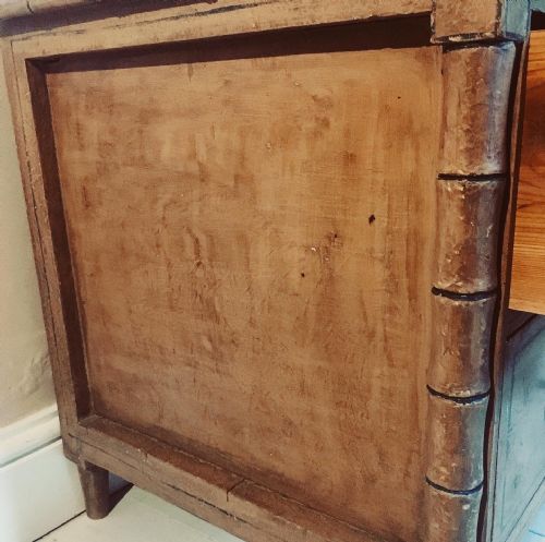 FRENCH FAUX BAMBOO CHEST OF DRAWERS - ADDITIONAL PHOTO 6