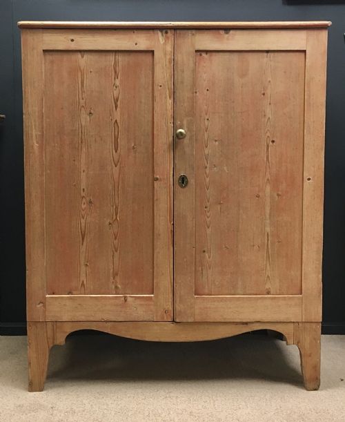 regency linen cupboard - CATEGORY: ANTIQUE CUPBOARDS - DATED 19TH CENTURY