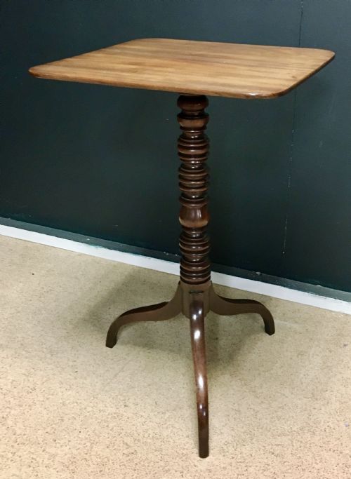 REGENCY MAHOGANY OCCASIONAL TABLE - ADDITIONAL PHOTO 1