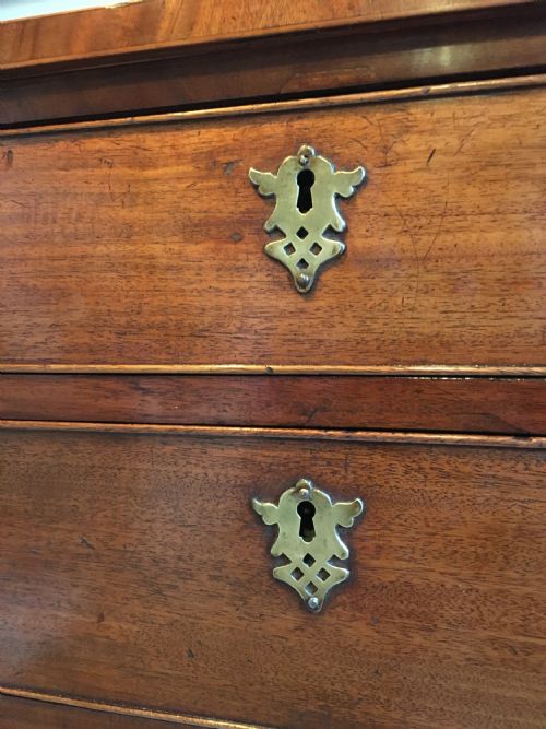 REGENCY MAHOGANY CHEST OF DRAWERS - ADDITIONAL PHOTO 2