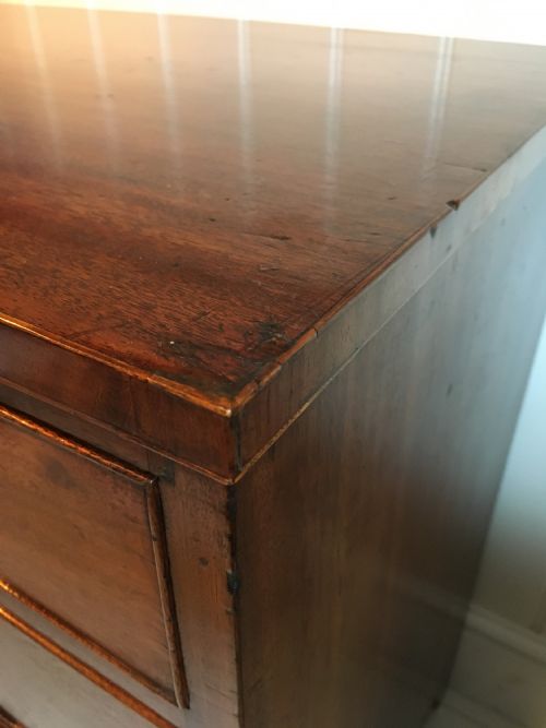 REGENCY MAHOGANY CHEST OF DRAWERS - ADDITIONAL PHOTO 8
