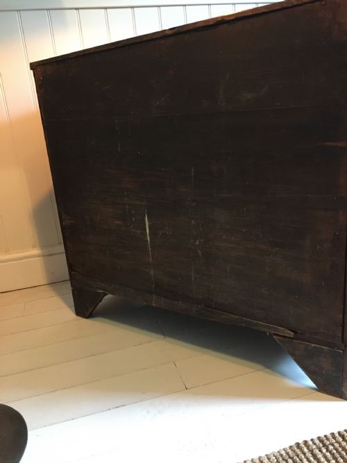 REGENCY MAHOGANY CHEST OF DRAWERS - ADDITIONAL PHOTO 12