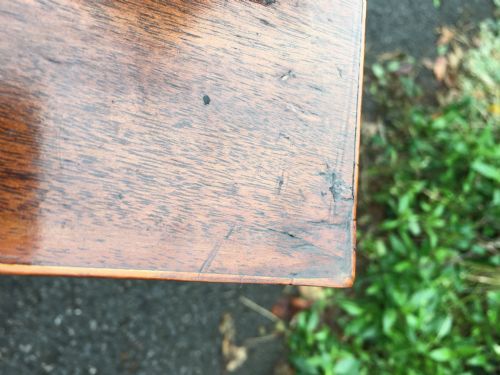 REGENCY MAHOGANY CHEST OF DRAWERS - ADDITIONAL PHOTO 16