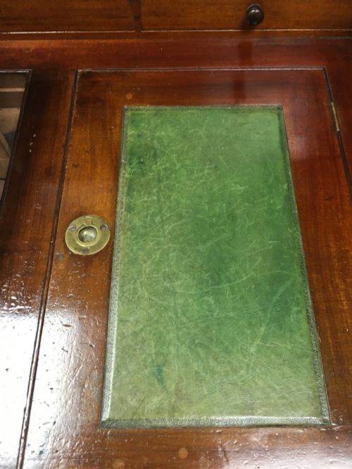 19TH CENTURY MAHOGANY ROLL TOP DESK - ADDITIONAL PHOTO 6