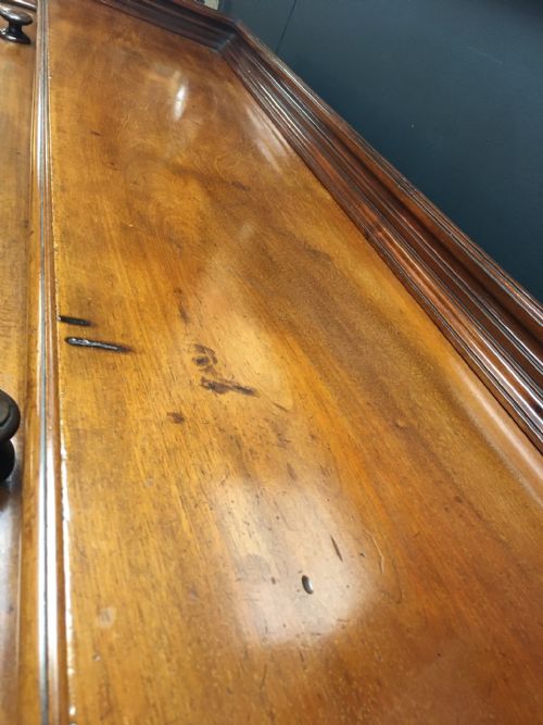19TH CENTURY MAHOGANY ROLL TOP DESK - ADDITIONAL PHOTO 11