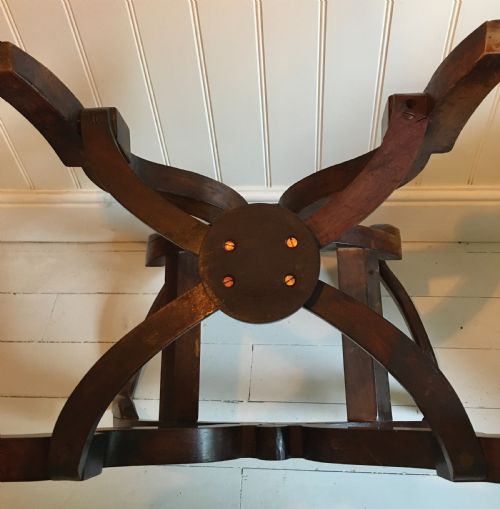 NINETEENTH CENTURY WALNUT CHAIR - ADDITIONAL PHOTO 12