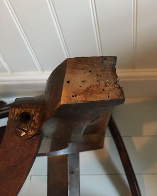NINETEENTH CENTURY WALNUT CHAIR - ADDITIONAL PHOTO 13