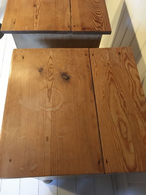 PINE BEDSIDE CUPBOARDS - ADDITIONAL PHOTO 2