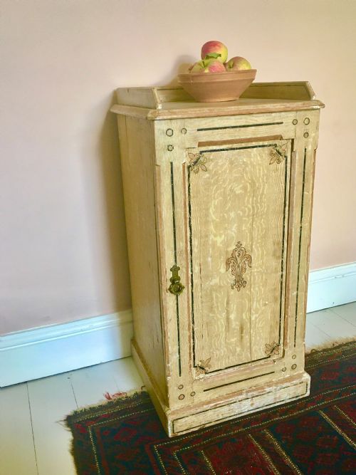 VICTORIAN PAINTED POT CUPBOARD - ADDITIONAL PHOTO 2