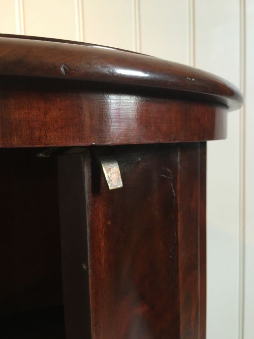 MAHOGANY POT CUPBOARD BEDSIDE CUPBOARD - ADDITIONAL PHOTO 6