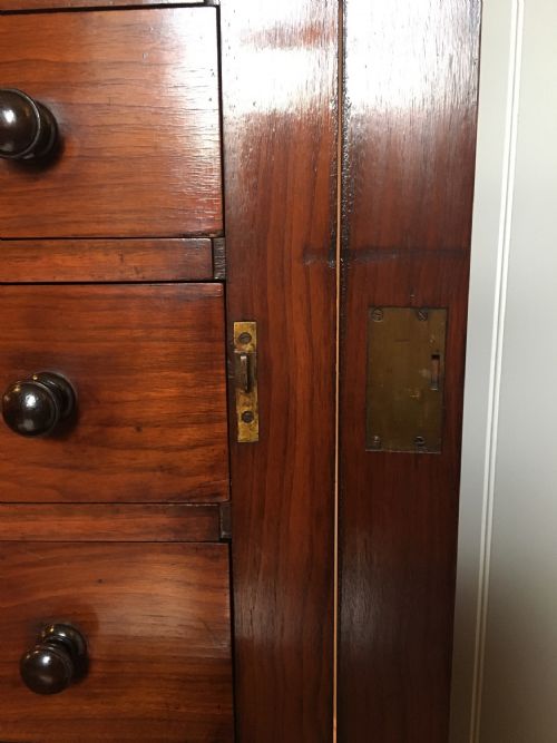 WALNUT WELLINGTON CHEST - ADDITIONAL PHOTO 4