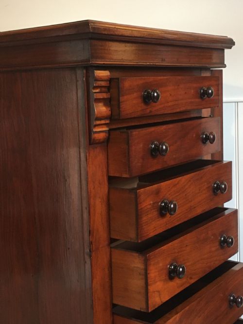 WALNUT WELLINGTON CHEST - ADDITIONAL PHOTO 6