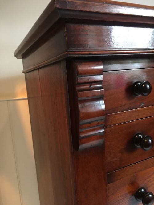 WALNUT WELLINGTON CHEST - ADDITIONAL PHOTO 9