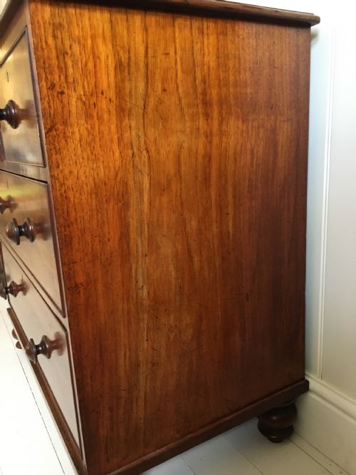 MAHOGANY CHEST OF DRAWERS - ADDITIONAL PHOTO 6