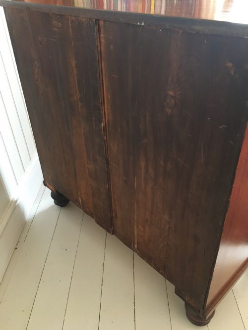 MAHOGANY CHEST OF DRAWERS - ADDITIONAL PHOTO 8