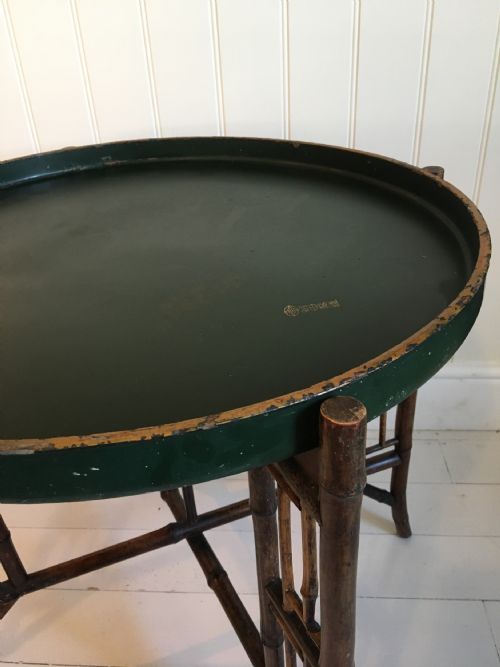 BAMBOO LACQUERED OCCASIONAL TABLE - ADDITIONAL PHOTO 3
