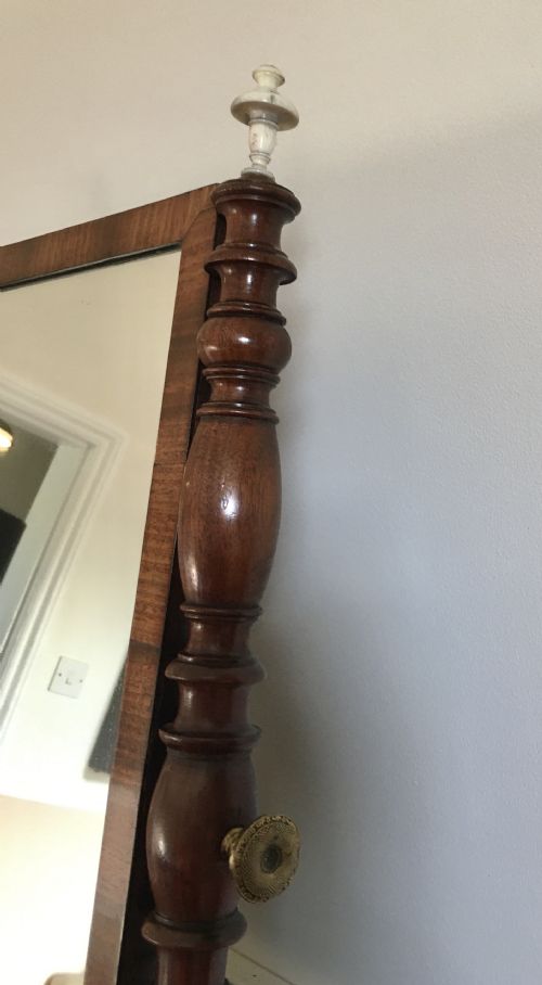 MAHOGANY DRESSING TABLE MIRROR - ADDITIONAL PHOTO 6